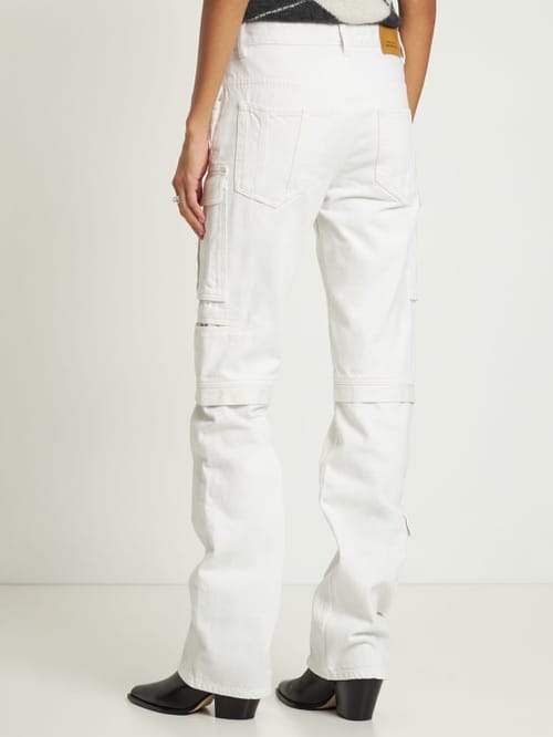 Isabel Marant: Vokayo棉质工装裤