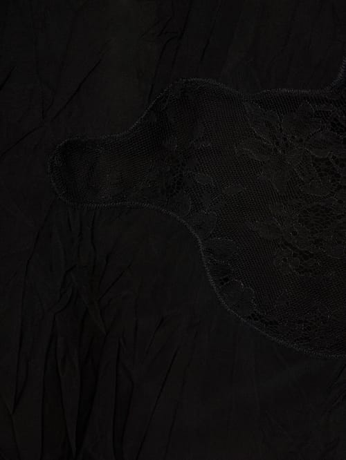 Gauchere: 粘胶纤维绸缎V领上衣