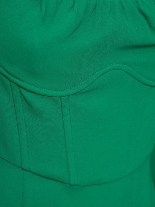 Roland Mouret: Square neck bustier mini dress