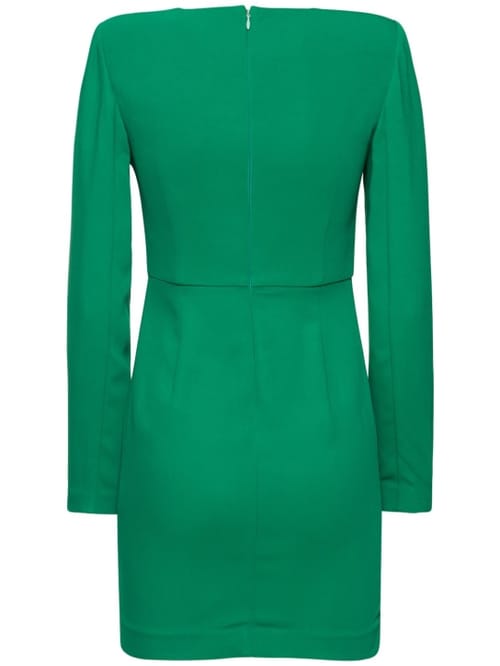Roland Mouret: Square neck bustier mini dress