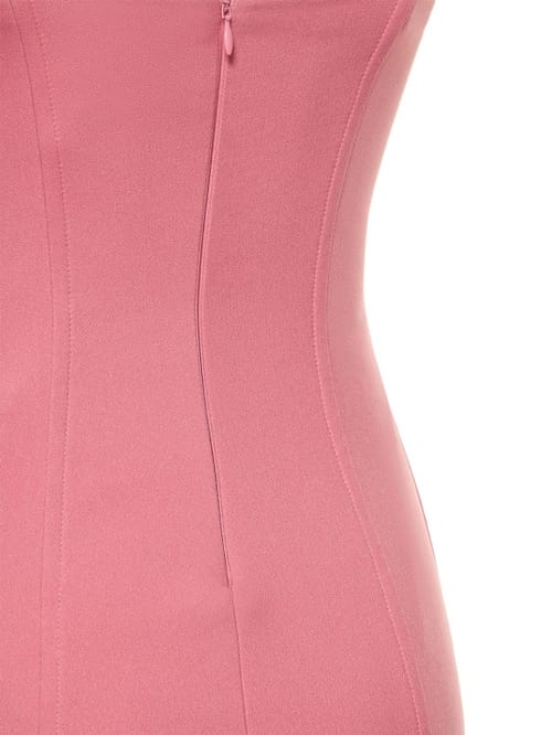Blumarine: Short dress with heart neckline