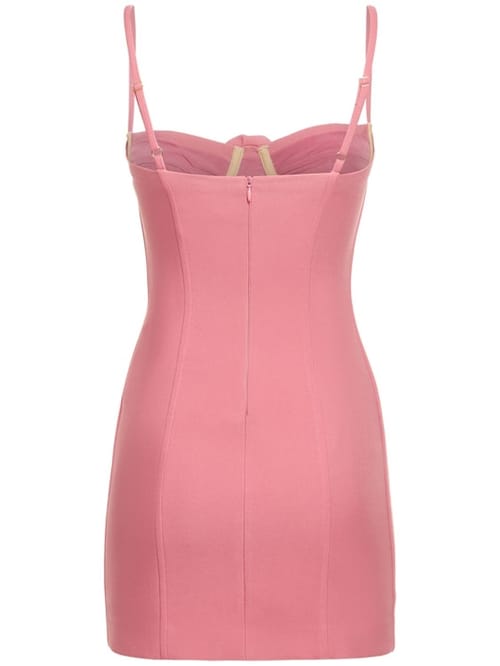Blumarine: Short dress with heart neckline