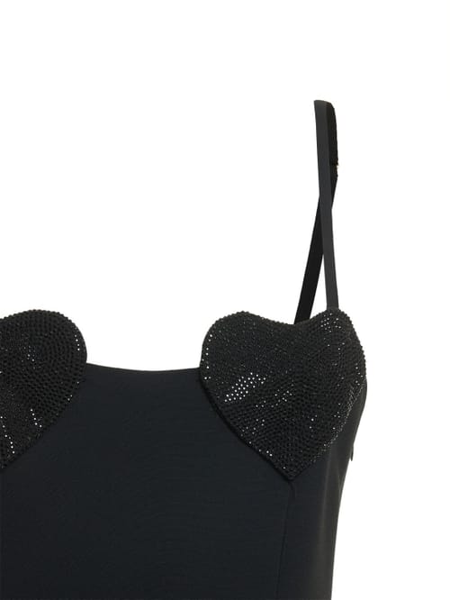 Blumarine: Midi dress with heart cups