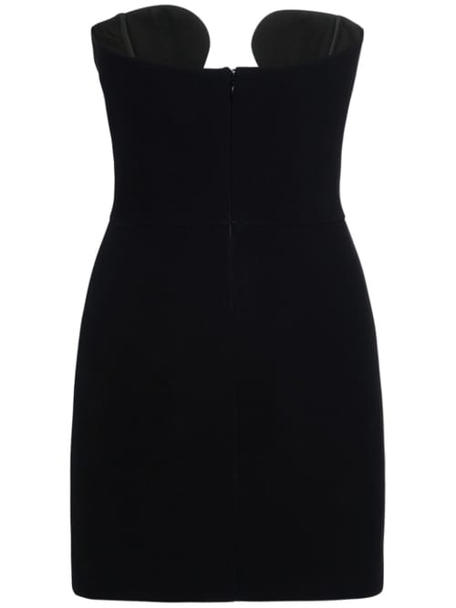 Nensi Dojaka: Minidress bustier con cut out
