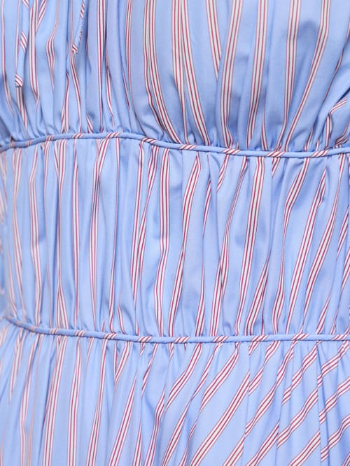 Rosie Assoulin: Striped cotton maxi dress