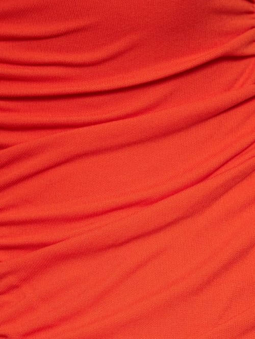 Dion Lee: Ruched maxi dress with slits