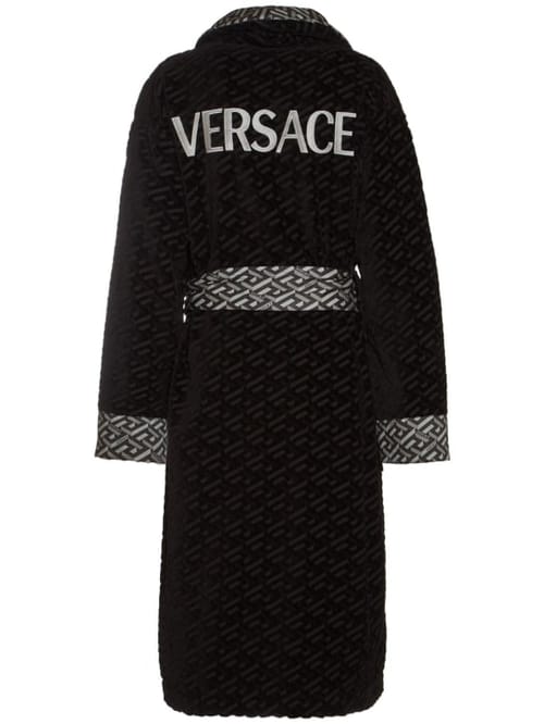 Versace: Greca Signature浴袍