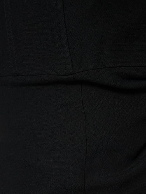 Roland Mouret: Wool and silk midi dress