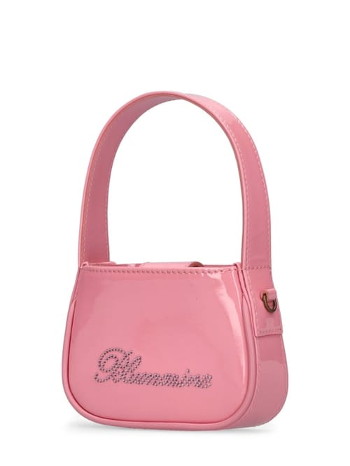 Blumarine: 迷你漆皮手提包
