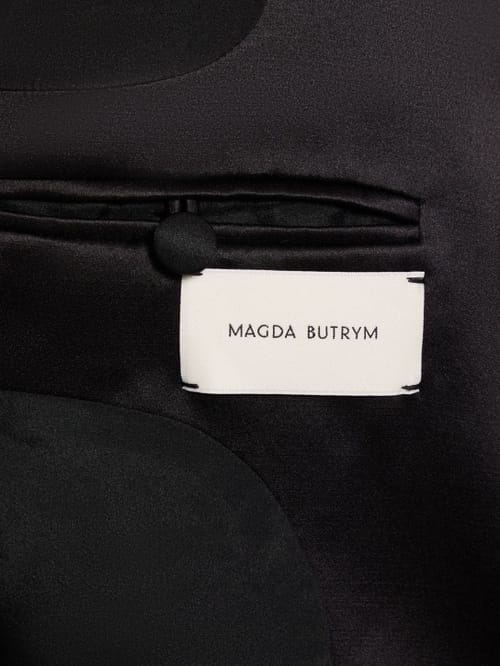 Magda Butrym: LVR独家真丝&羊毛西服夹克