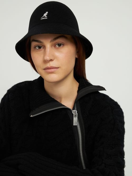 Kangol: 羊毛混纺休闲渔夫帽