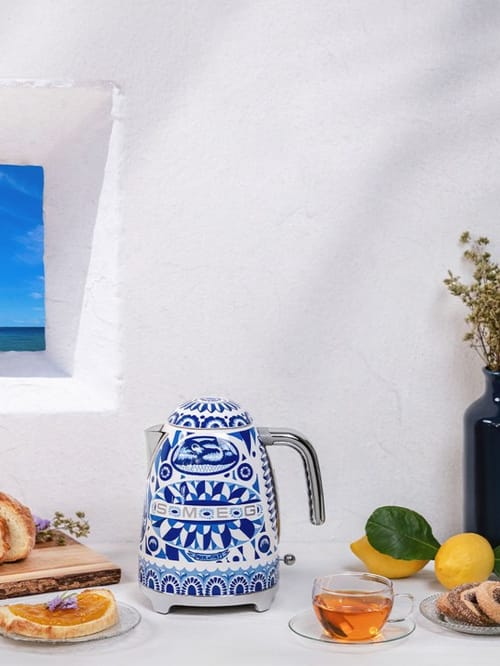 Smeg: D&G Blu Mediterraneo电水壶