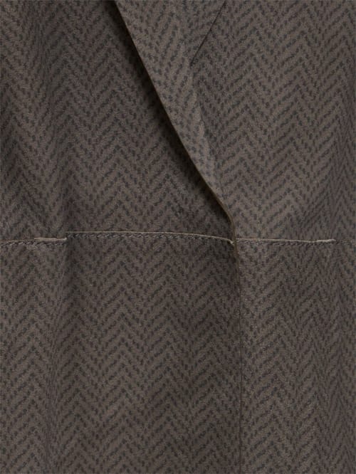 Giorgio Armani: 单排扣麂皮夹克