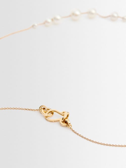 Sophie Bille Brahe: 14kt金Grande Orangerie de Perle项链