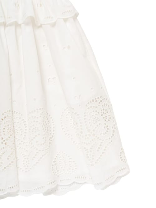 Stella McCartney Kids: Woven cotton voile dress
