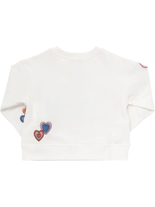 Stella McCartney Kids: Cotton crewneck sweatshirt
