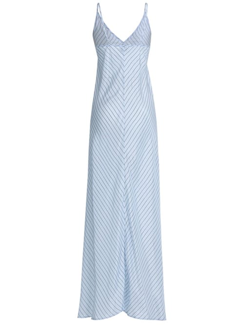 Birgitte Herskind: Striped silk maxi dress