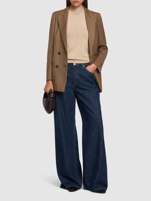 RE/DONE: High-waist wide-leg jeans