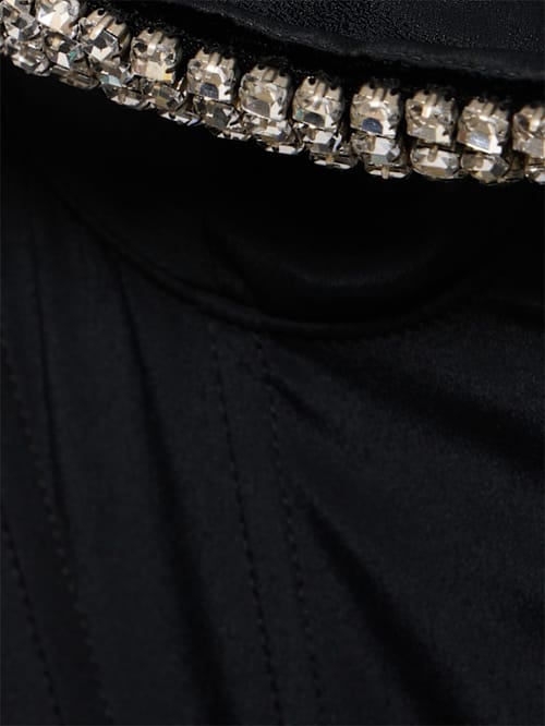 Giambattista Valli: Crystal-embellished A-line minidress