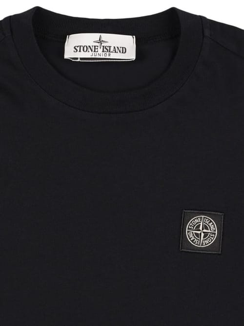 Stone Island Junior: 棉质长袖T恤