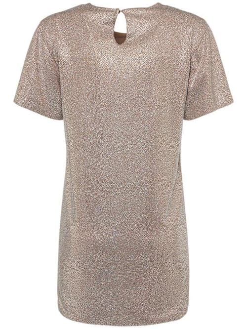 Giuseppe Di Morabito: Crystal mini T-shirt dress