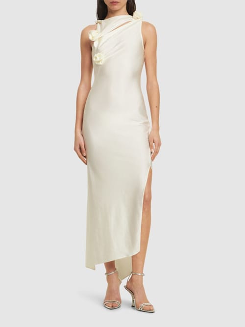 Coperni: Midi-Kleid aus Stretchjersey