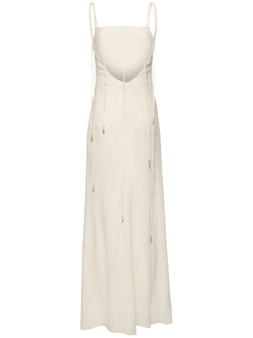 Gabriela Hearst: Abito lungo in seta con spalline