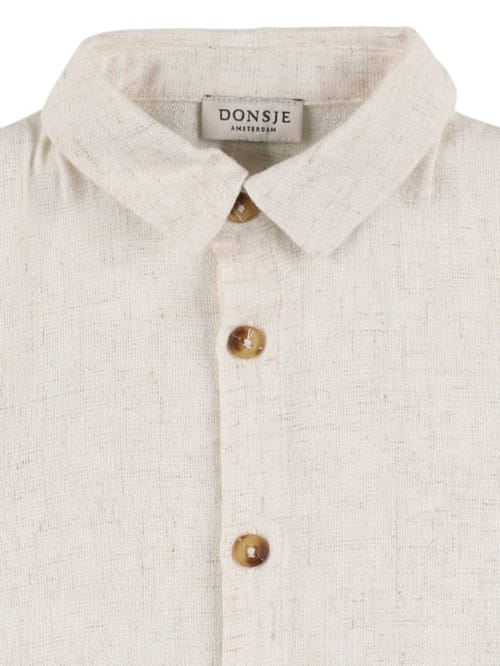Donsje: 亚麻混纺衬衫