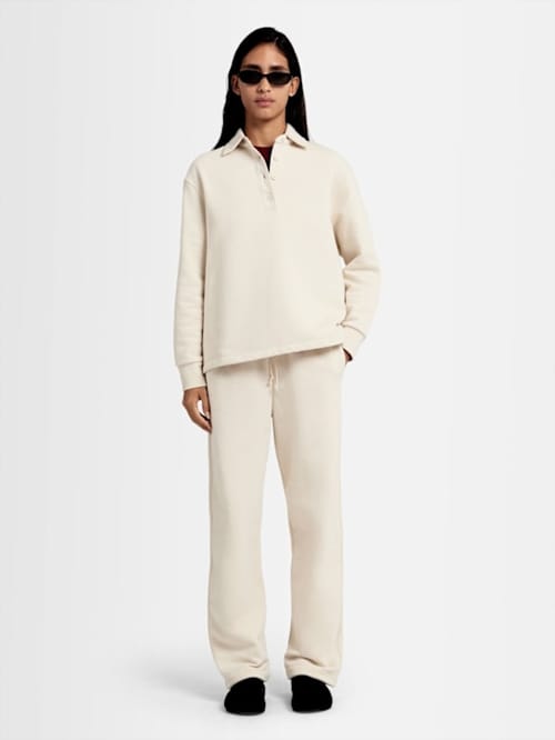 Annagreta: Florence棉质polo领卫衣