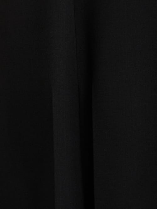 Carven: Abito corto in lana scollo a V