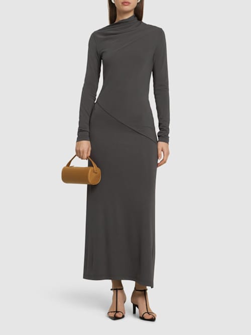 Toteme: Draped jersey maxi dress