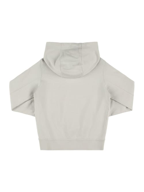 Stone Island Junior: 棉质连帽卫衣