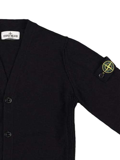 Stone Island Junior: 混棉开衫
