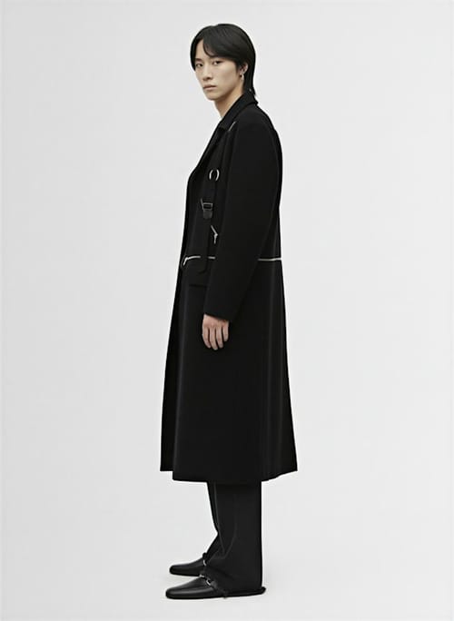 Rick Owens: 布里克萨巨型羊毛外套