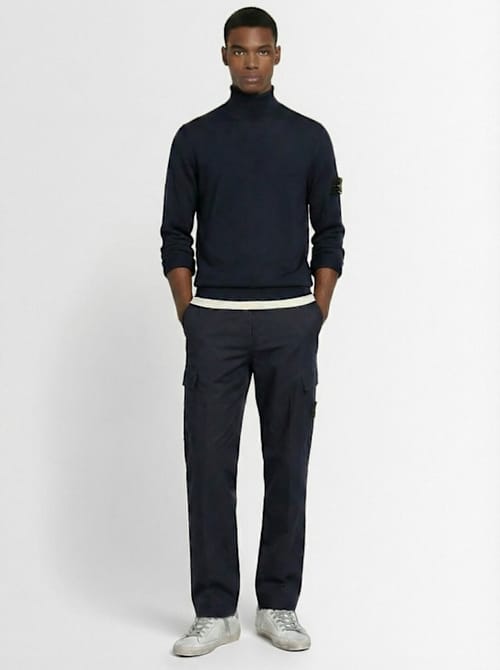 Stone Island: 宽腿口袋裤