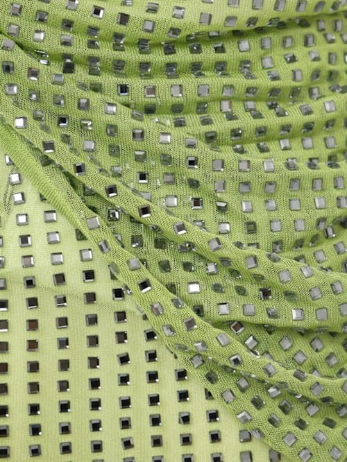 Christopher Esber: Vestido asimétrico con cristales