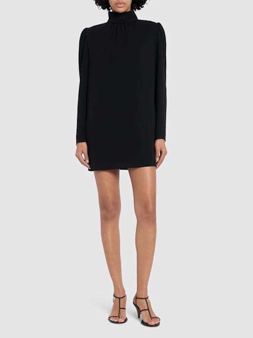Max Mara: Abito corto a collo alto