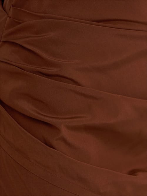 Proenza Schouler: Asymmetrical draped midi dress