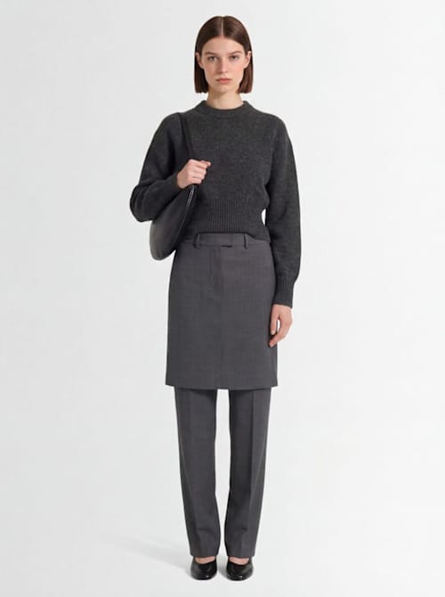 Proenza Schouler: 短款高领毛衣