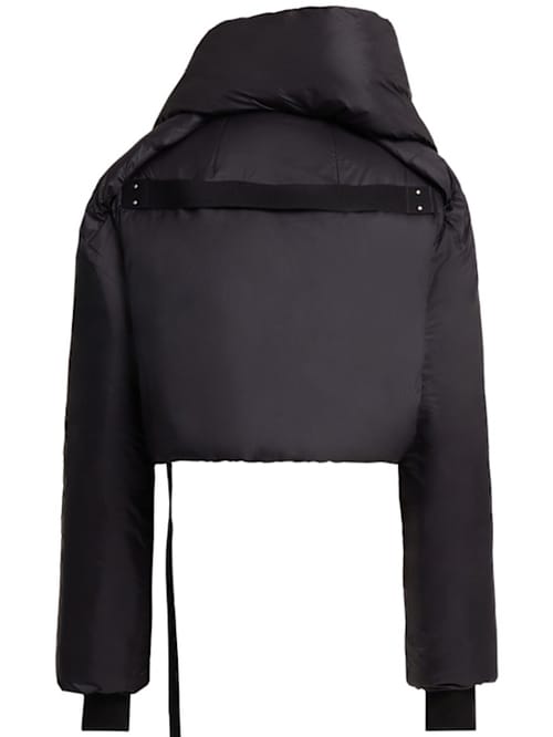 Rick Owens DRKSHDW: 带帽短款羽绒夹克