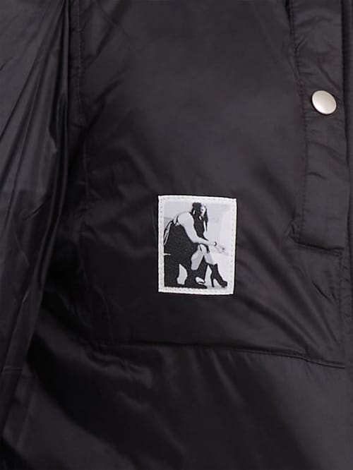 Rick Owens DRKSHDW: 带帽短款羽绒夹克