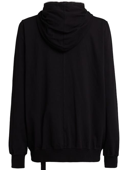 Rick Owens DRKSHDW: 拉链连帽衫
