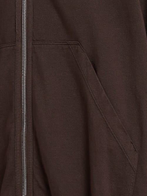 Rick Owens DRKSHDW: 带拉链的连帽衫