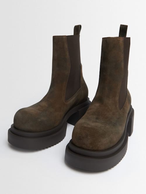 Rick Owens: 理克·欧文斯弹性切尔西靴
