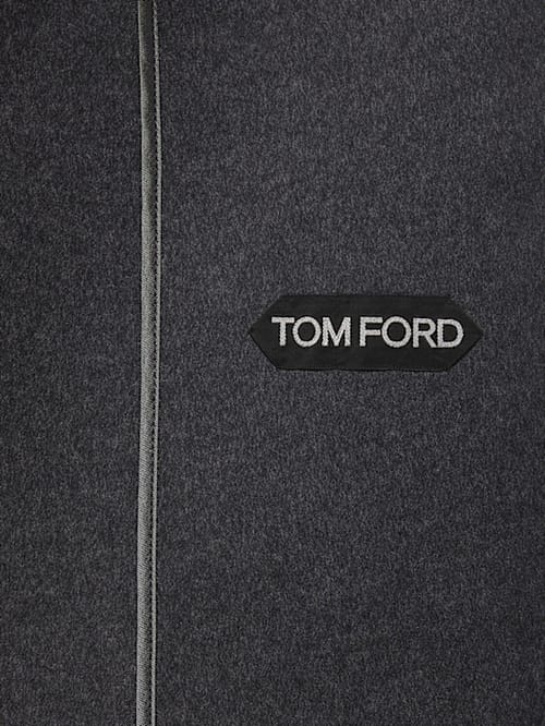 Tom Ford: 单排扣外套，带尖领