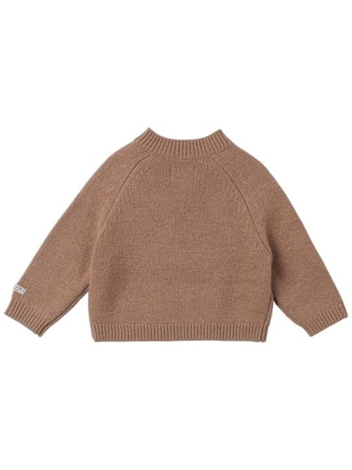 Donsje: Pullover aus Merinowolle mit Stickerei