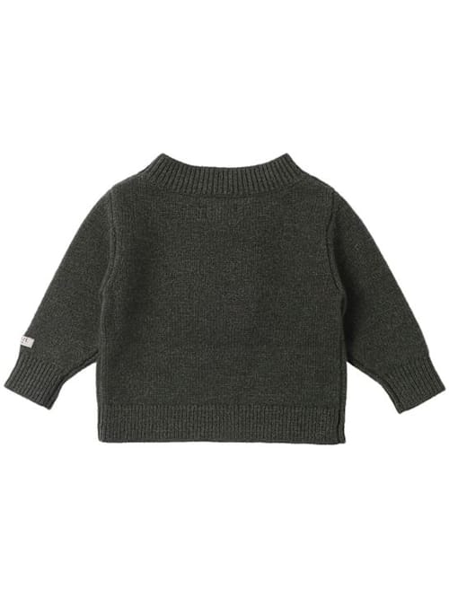 Donsje: Pullover aus Merinowolle mit Intarsie
