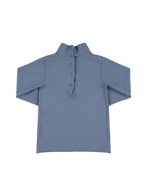 Babe & Tess: Cotton blend long sleeve t-shirt