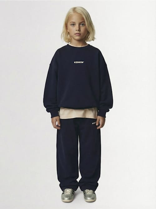Kiddin: 棉质圆领 sweatshirt