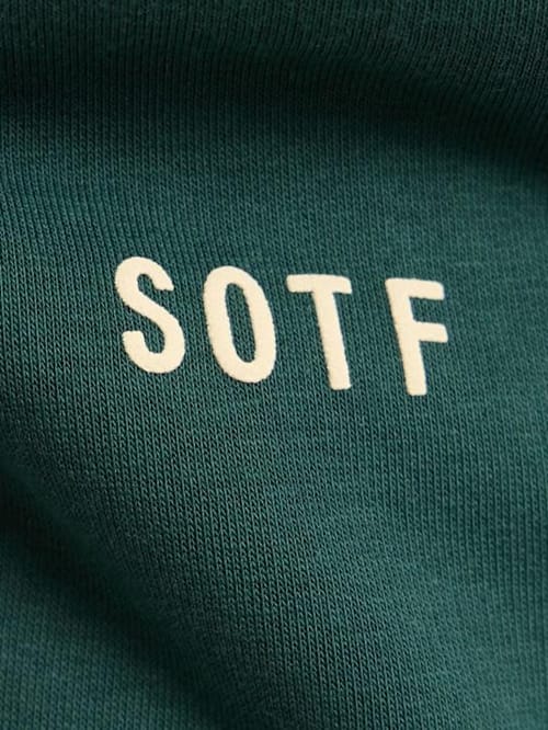 SOTF: 宽腿裤，带有标志